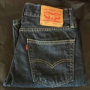 Levi Strauss & Co 514 Dark Blue wash
